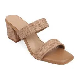 alwaysiconics Women Braided Double Strap Chunky Heeled Sandals-picture-43