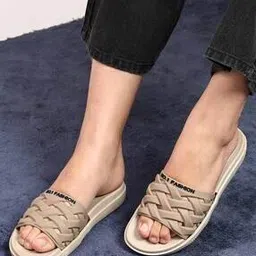 cassiey Women Criss-Cross Slip-On Slides-picture-10