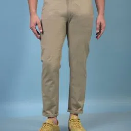 crimsoune club Men Slim Fit Flat-Front Chinos-picture-27