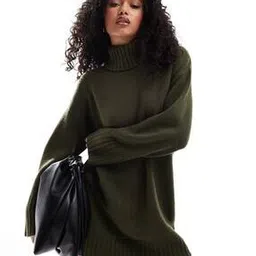asos design Roll-Neck Mini Dress-picture-42