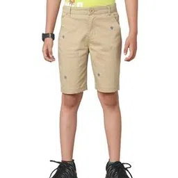 under fourteen only Boys Slim Fit Flat-Front Shorts-picture-21