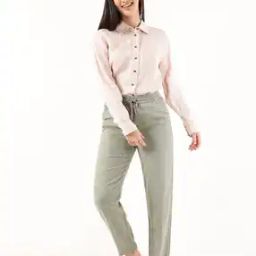 marks & spencer Mid-Rise Flat Front Trousers-picture-43