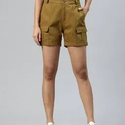 leia Women High-Rise Cargo Shorts-picture-11
