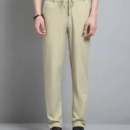 monte carlo Men Straight Track Pants with Drawstring Waist-picture-46