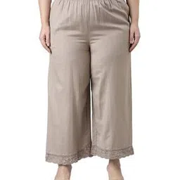 go colors Lace Palazzos-picture-23