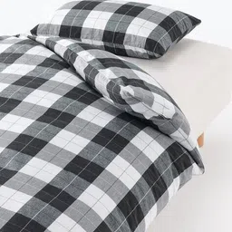 muji Washed Cotton Pillow Cover image 1
