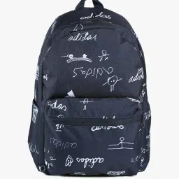 adidas kids Boys Y BL Typographic Print Backpack image 1