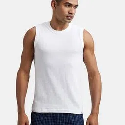 jockey 9930 Super Combed Cotton Rib Solid Round Neck Muscle Vest-picture-43