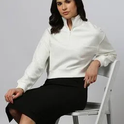outryt sport by azorte Half-Zip Cropped Sweatshirt-picture-16