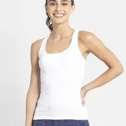 jockey 1467 Super Combed Cotton Rib Fabric Slim Fit Racerback Styled Tank Top-picture-21
