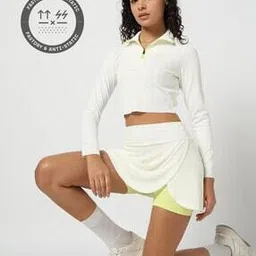 performax Women Ribbed Regular Fit Polo T-Shirt-picture-29