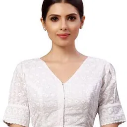 studio shringaar Women Embroidered Front-Open Blouse-picture-50