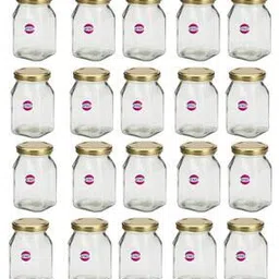 Set of 20 Versatile Glass Container Jars with Lids-image-11