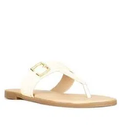 bata Women Thong-Strap Sandals with Buckle Accent-picture-50