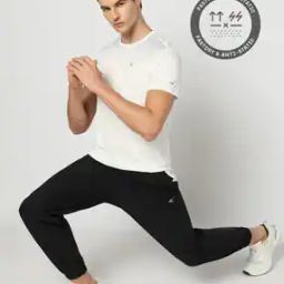 performax Men Running Gradiation Dot Print Regular Fit Crew-Neck T-Shirt-picture-44
