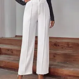 wuxi Straight Fit Pleat Front Pants-picture-48