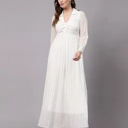 aayu-all about you Women Pleated Fit & Flare Dress-picture-14