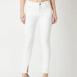 miss chase Women Skinny Jeans with Slits-picture-52