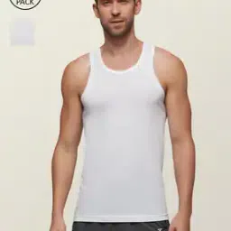 xyxx Pack of 2 Solid  Vest-picture-25