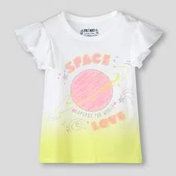 kg frendz Girls Printed Regular Fit Round-Neck T-Shirt-picture-16