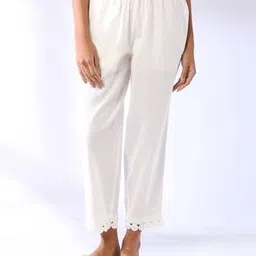 avaasa mix n' match Women Straight Pants with Insert Pockets-picture-38