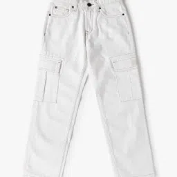 lee cooper Boys Wide-Leg Jeans image 1