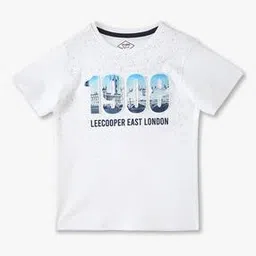 lee cooper Boys Printed Regular Fit Round-Neck T-Shirt-picture-14