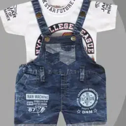 fashion grab Boys Cotton Dungaree-picture-45