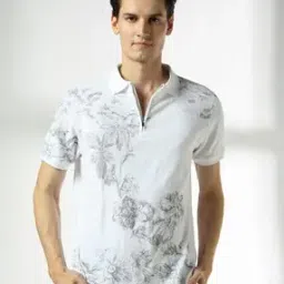 netplay Men Floral Print Slim Fit Polo T-Shirt-picture-34