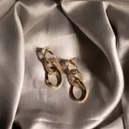 jewelz Stone-Studded Dangler Earrings-picture-41