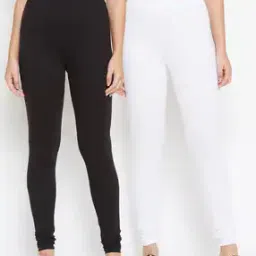 bitterlime Pack of 2 Leggings with Elasticated Waist-picture-31