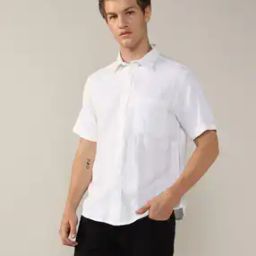 lee cooper Men Self-Striped Resort Fit Shirt-picture-8