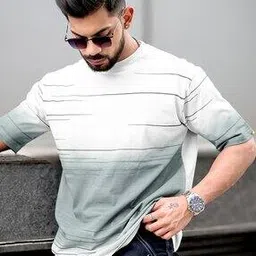 Men Oversized Fit T-shirt-image-9