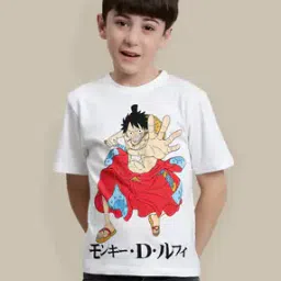 kidsville Boys Graphic Print Regular Fit Crew-Neck T-Shirt-picture-26