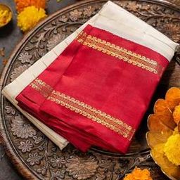 svaraa Women Silk Saree with Blouse Piece-picture-2