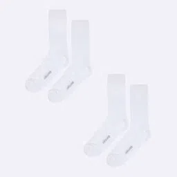 air garb Pack Of 2 Men Ribbed Mid-Calf Length Socks-picture-48