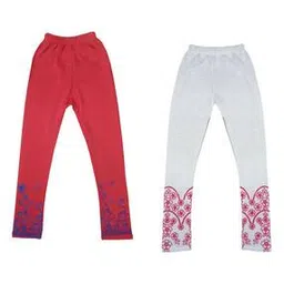 indiweaves Floral Printed Basic Leggings-picture-35