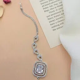 abdesigns Women Stone-Studded Maangtikka-picture-42