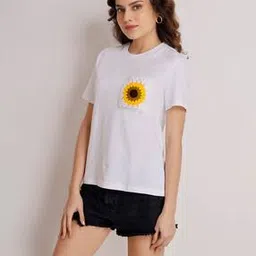 kapasriti Women Crochet Regular Fit T-Shirt-picture-51