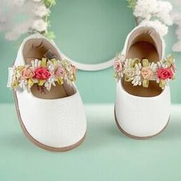 kazarmax Slip-On Flat Shoes with Floral Applique-picture-7