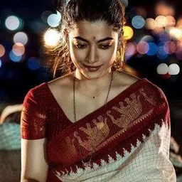 juhi collection Women Checked Kanjeevaram Woven Silk Saree-picture-31