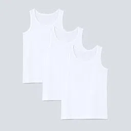 charm n cherish Pack of 3 Boys Scoop-Neck Sleeveless Vest-picture-16