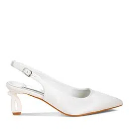london rag Women Mule Kitten Heeled Sandals with Buckle Fastening-picture-33