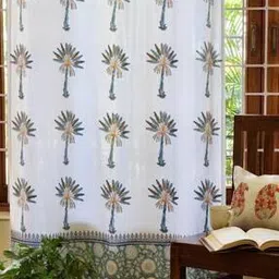 design gaatha home living Palm Tree Print Door Curtain-picture-19