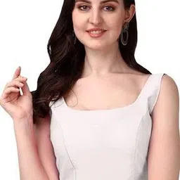 mk women's Women Deep-Neck Back Open Blouse-picture-21