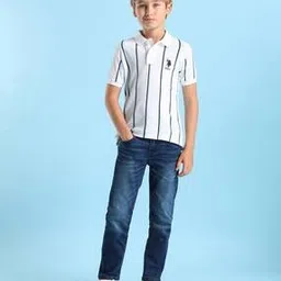 u.s. polo assn. Boy Stripes Polo T-shirt-picture-19