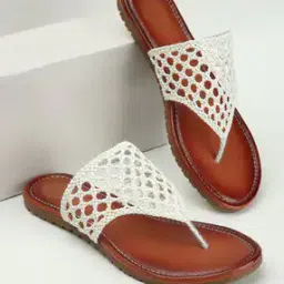 Women Thong-Strap Flat Sandals -image-11