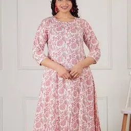 aramya Women Floral Print A-Line Kurta-picture-37