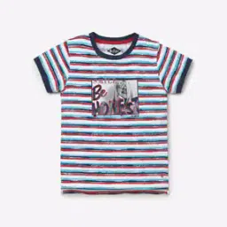 lee cooper Striped Round-Neck T-shirt-picture-29