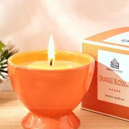 home centre Refresh Mandarin Scented Jar Candle-picture-39
